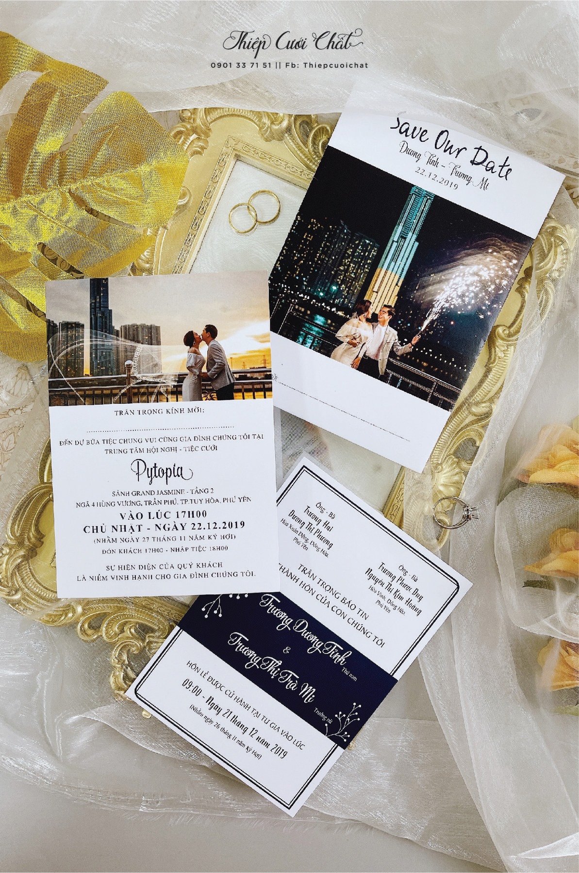 Thiệp cưới Chất ảnh 1