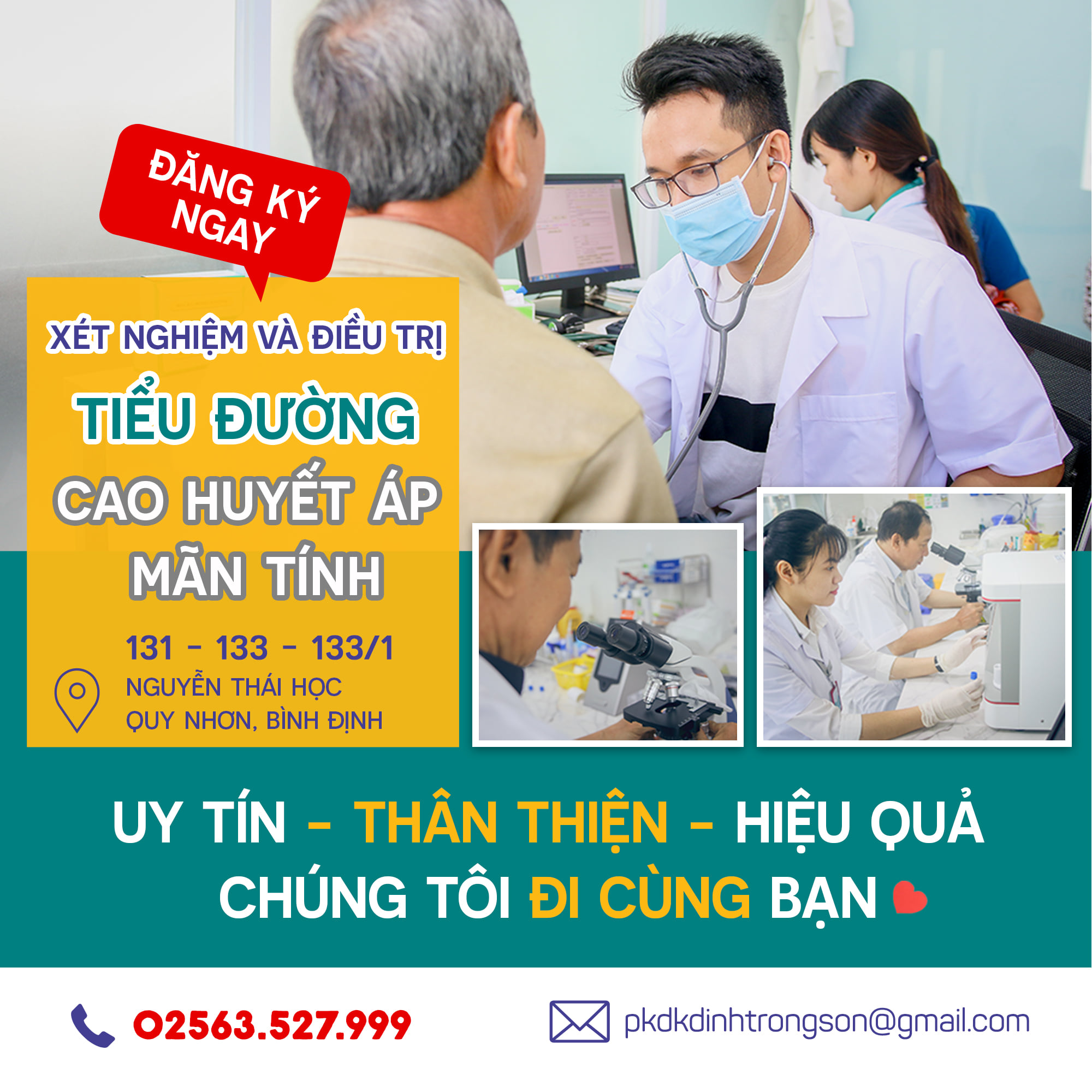 Phòng khám đa khoa uy tín nhất tại TP. Quy Nhơn, Bình Định