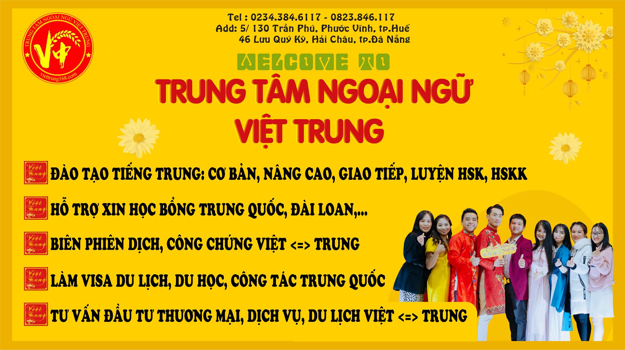 Trung tâm ngoại ngữ Việt Trung Huế ảnh 2