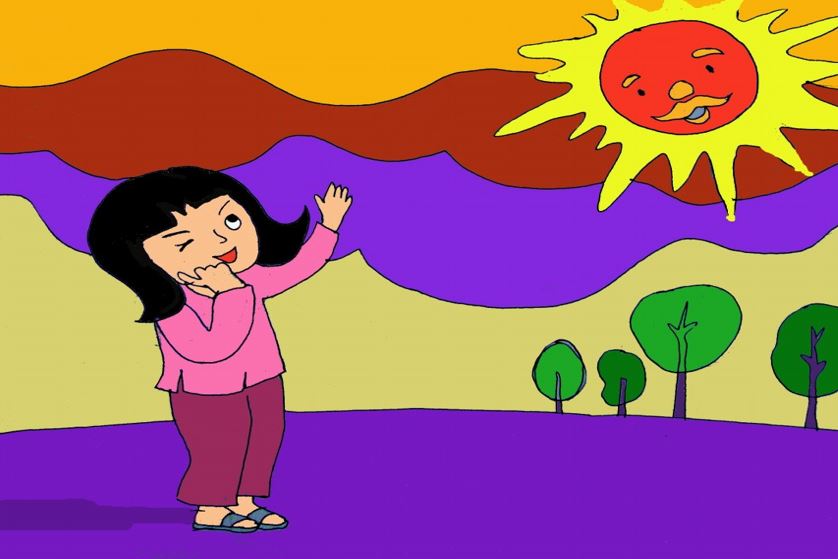 Giáo án dạy thơ Ông mặt trời chi tiết nhất