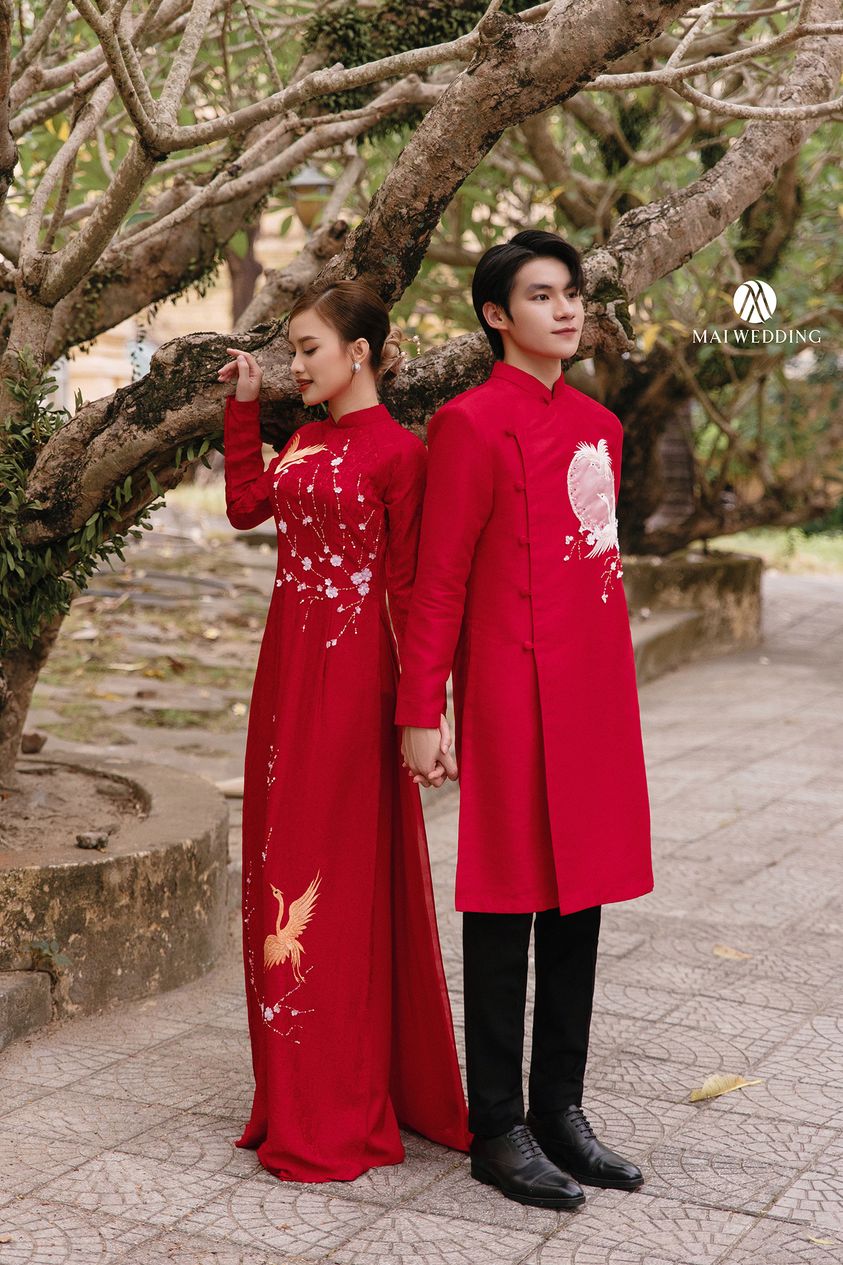 Áo dài cưới Mai Wedding ảnh 2