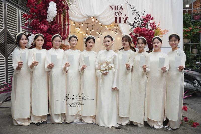 Áo Dài Cưới Hỏi Mạnh Việt ảnh 1