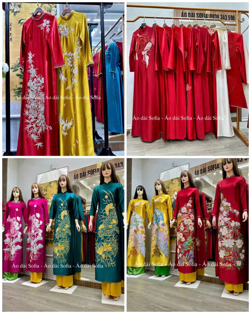 Cửa hàng cho thuê áo dài ở Hà Nội: đẹp, giá hợp lý