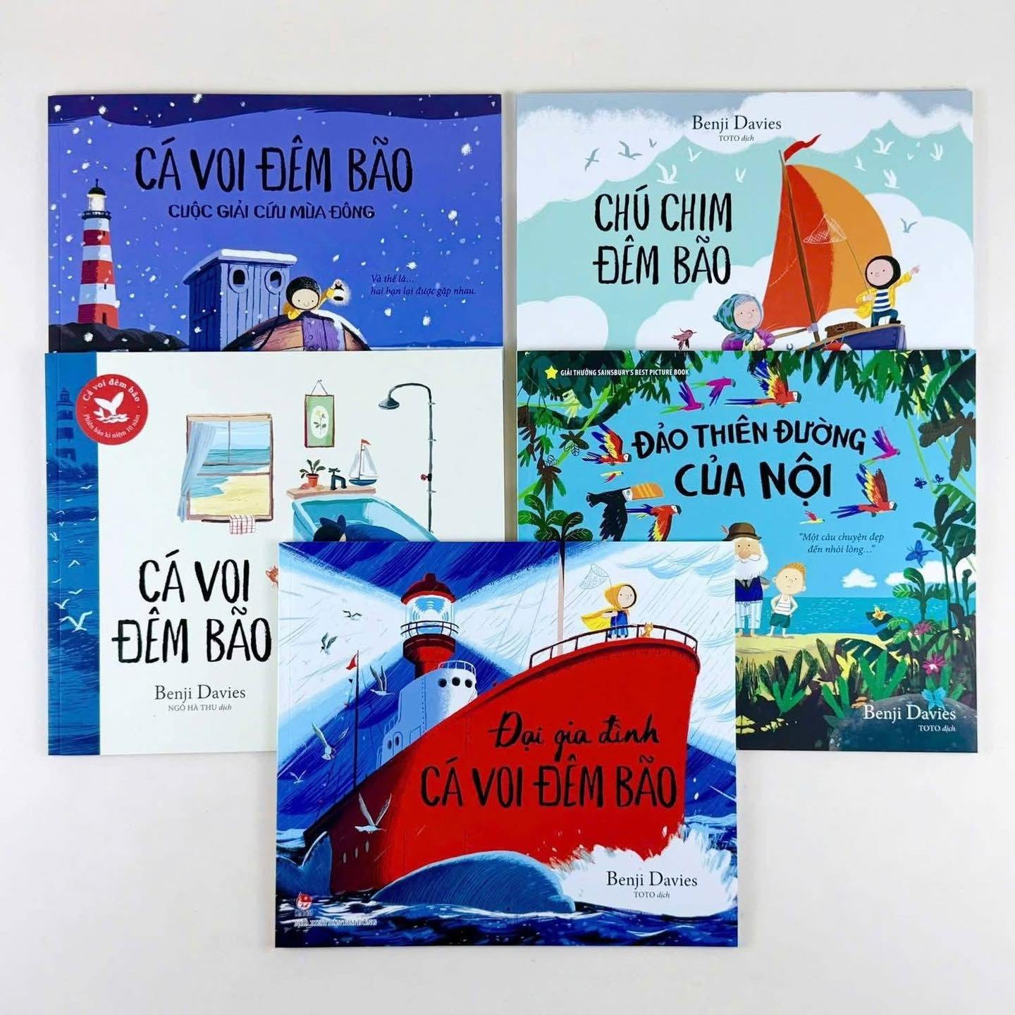 Bộ sách “Cá voi đêm bão” ảnh 1