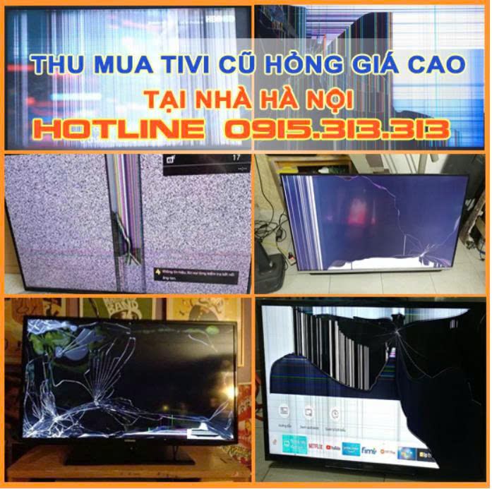 Dịch vụ thu mua tivi cũ tại nhà Hà Nội của Trung tâm Bảo hành & Sửa chữa Tivi Xiaomi ảnh 1