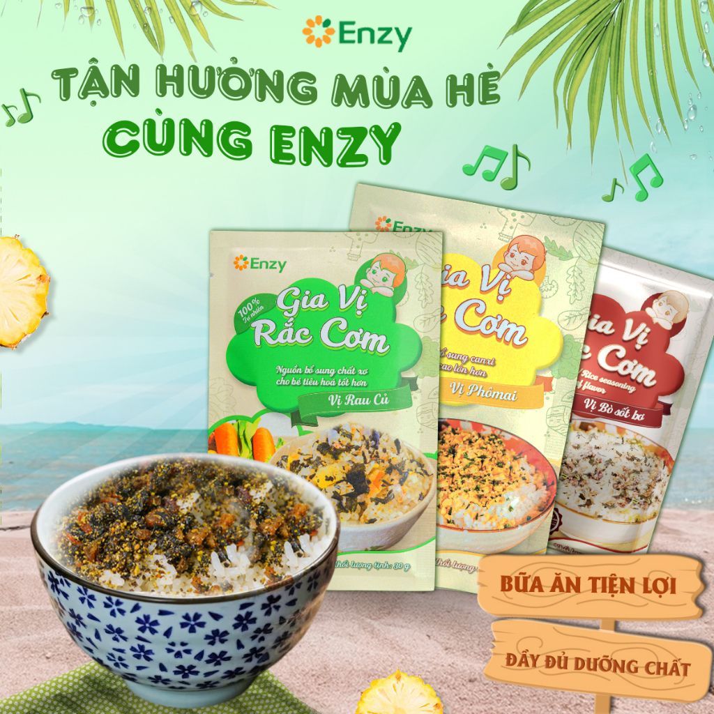 Gia Vị Rắc Cơm Ăn Dặm Cho Bé ENZY Food ảnh 1