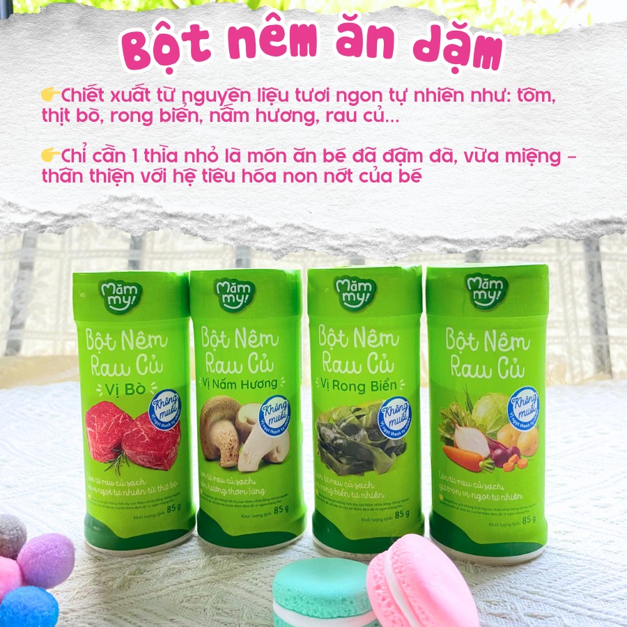 Hạt nêm cho bé ăn dặm Mămmy ảnh 1