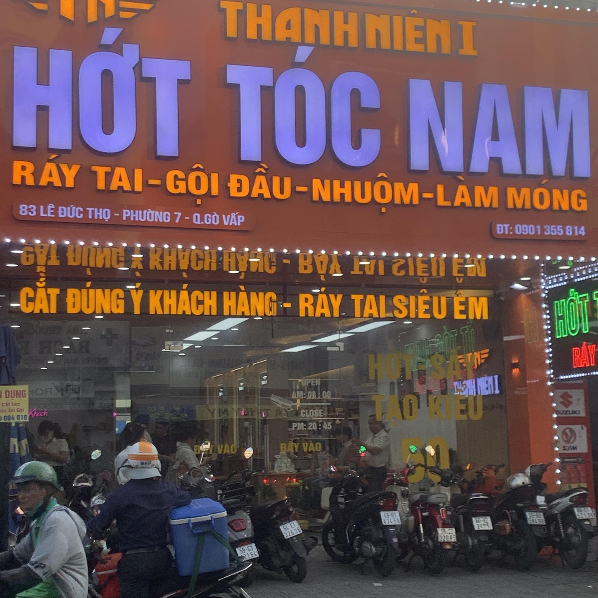 Tiệm cắt tóc nam đẹp và chất lượng nhất quận Gò Vấp, TP. HCM