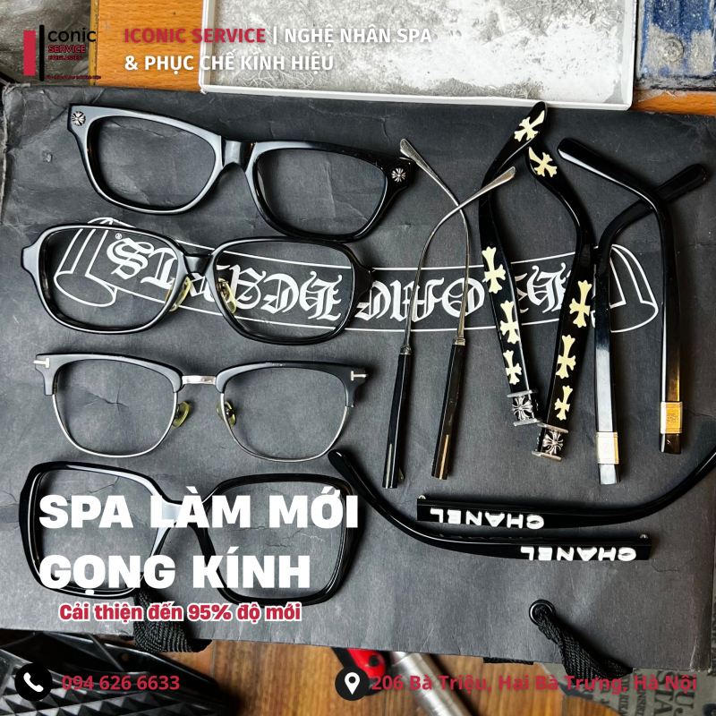 Iconic Service - Sửa Gọng Kính, Spa và Phục Hồi Kính Hiệu ảnh 1