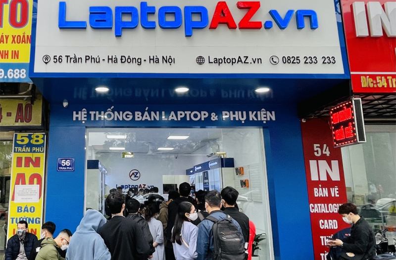 LaptopAZ – Địa chỉ thu mua laptop cũ giá cao, định giá sát thị trường tại Hà Nội ảnh 1
