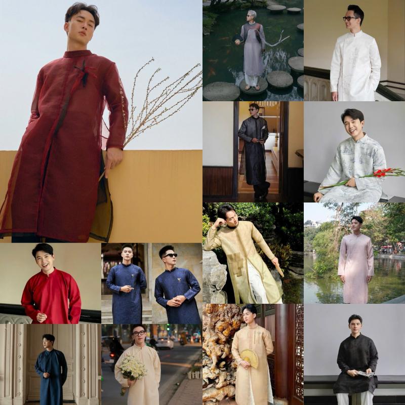 Mây – Địa chỉ thuê áo dài nam lịch sự, nhẹ nhàng tại TPHCM ảnh 2