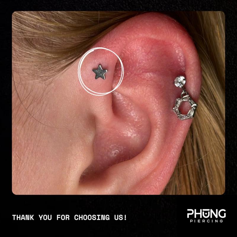 Phùng Piercing – Studio xỏ khuyên an toàn và chuẩn chỉnh ảnh 2