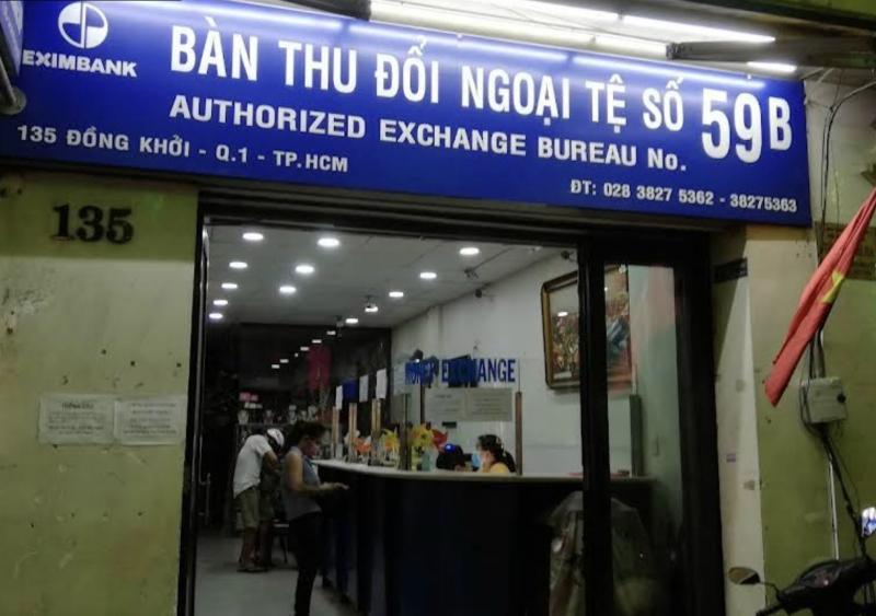 Quầy Thu đổi Ngoại tệ Eximbank 59 ảnh 1