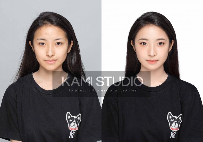 Tiệm Ảnh Thẻ Kami – Chụp ảnh thẻ visa đẹp, đúng chuẩn, dễ đậu hồ sơ ảnh 1