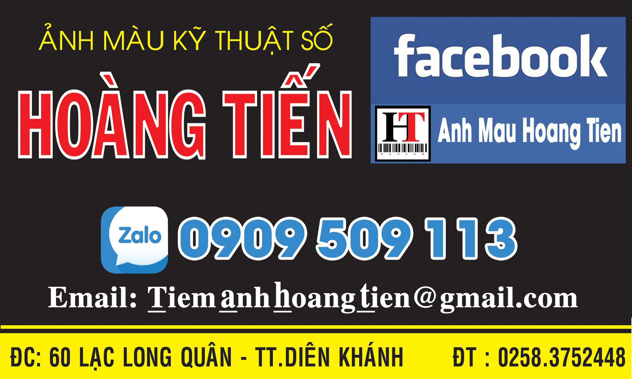 Tiệm ảnh màu Hoàng Tiến ảnh 1