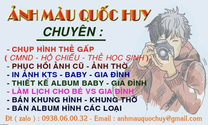 Tiệm ảnh màu Quốc Huy ảnh 1