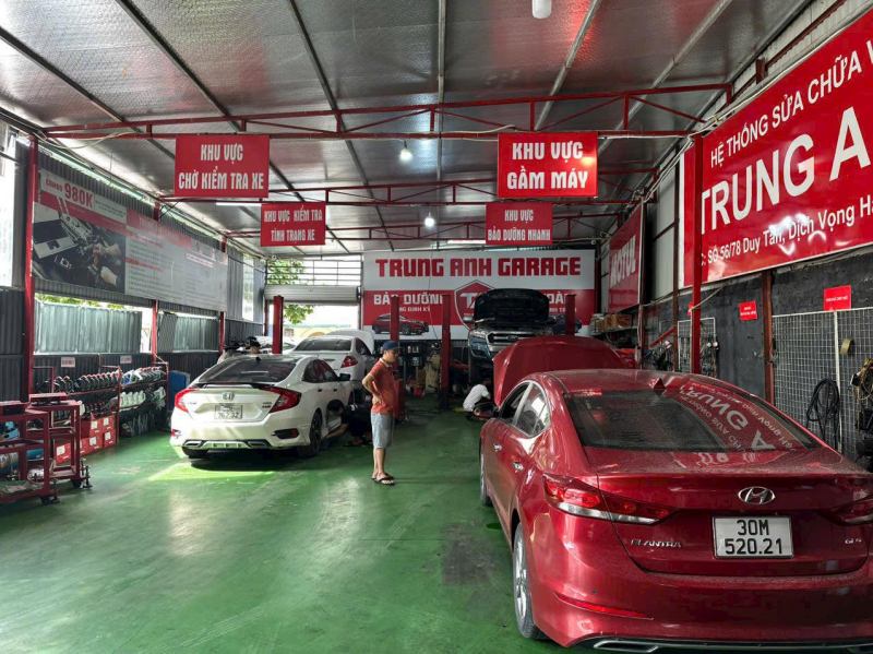 Trung Anh Garage – Sửa chữa ô tô chuẩn kỹ thuật, bắt đúng bệnh ảnh 1
