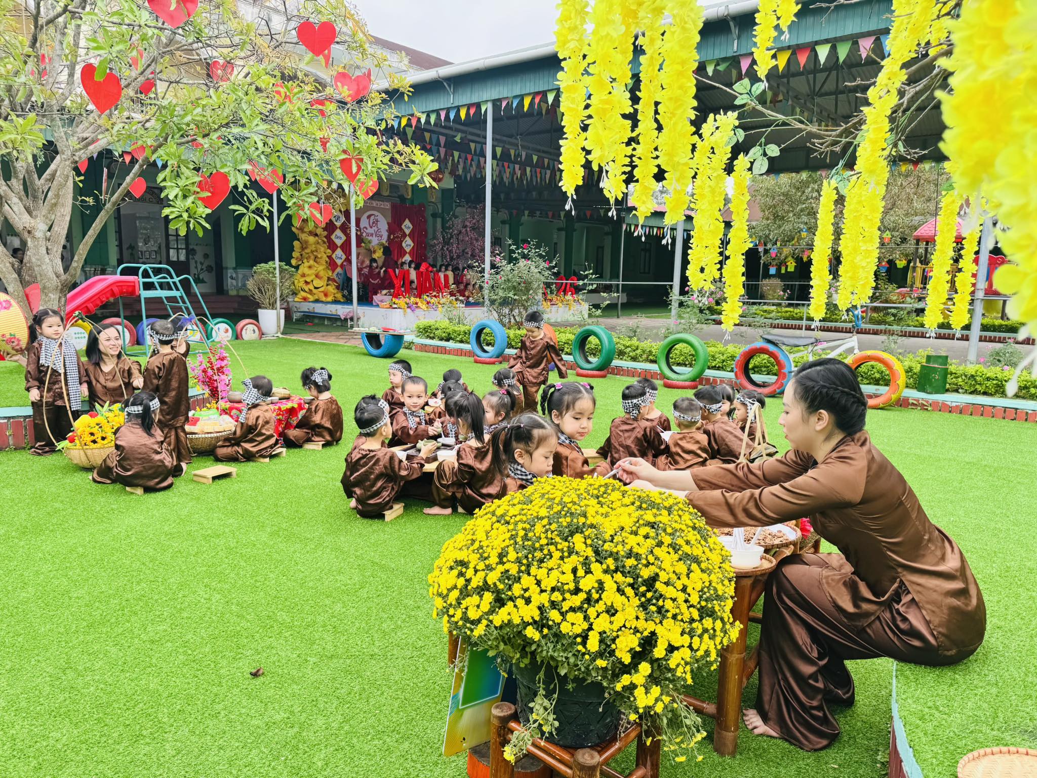 Trường Mầm non 1 Tân Lâm Hương ảnh 2