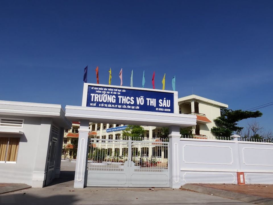 Trường THCS Võ Thị Sáu - phường Bạc Liêu ảnh 1