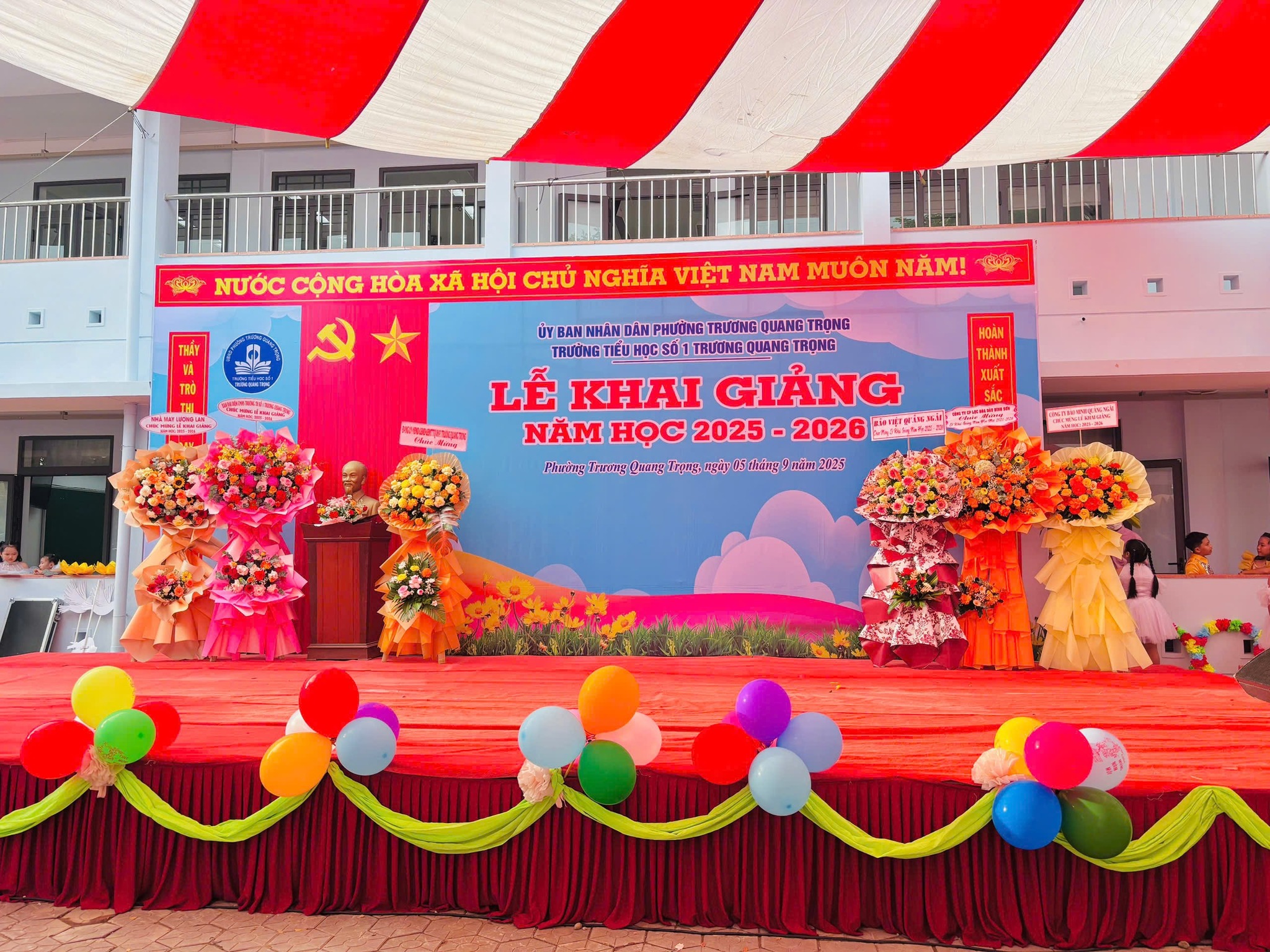 Trường Tiểu Học Số 1 Trương Quang Trọng ảnh 1