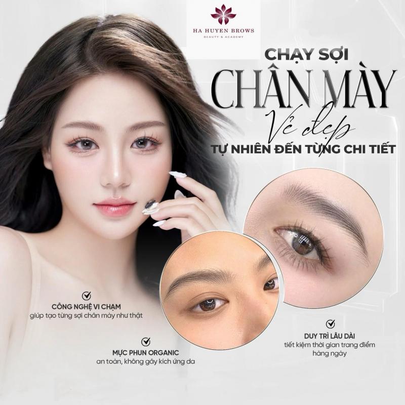 Hà Huyền Brows - Phun Xăm Thẩm Mỹ Công Nghệ Cao ảnh 1