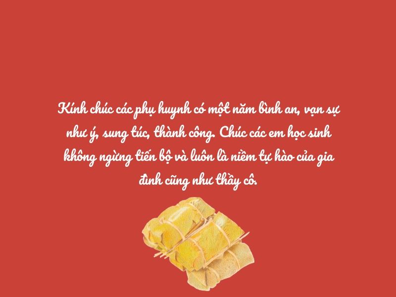 lời chúc tết phụ huynh hay và ý nghĩa nhất