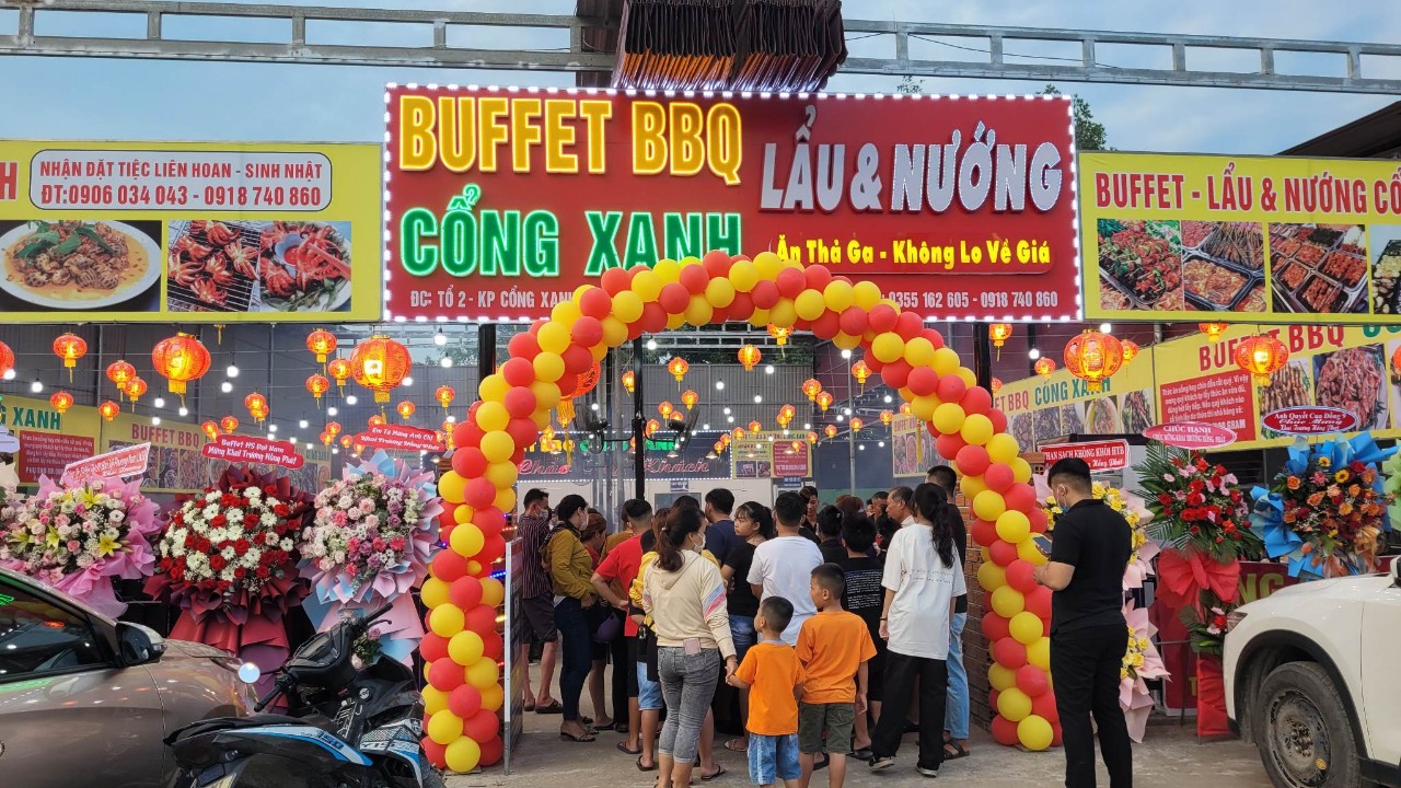 Buffet Lẩu & Nướng CỔNG XANH ảnh 1