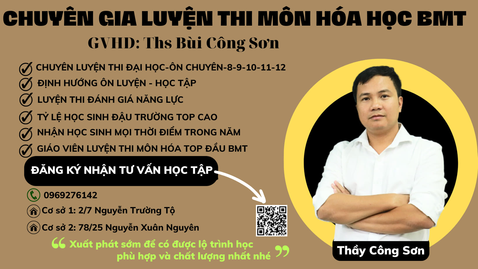 Lớp Hoá học thầy Công Sơn ảnh 1