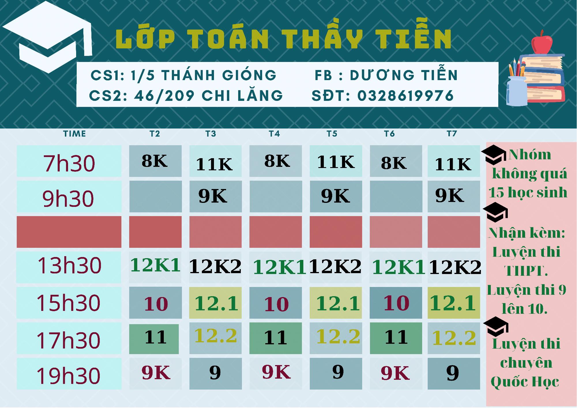 Lớp Toán thầy Tiễn ảnh 2