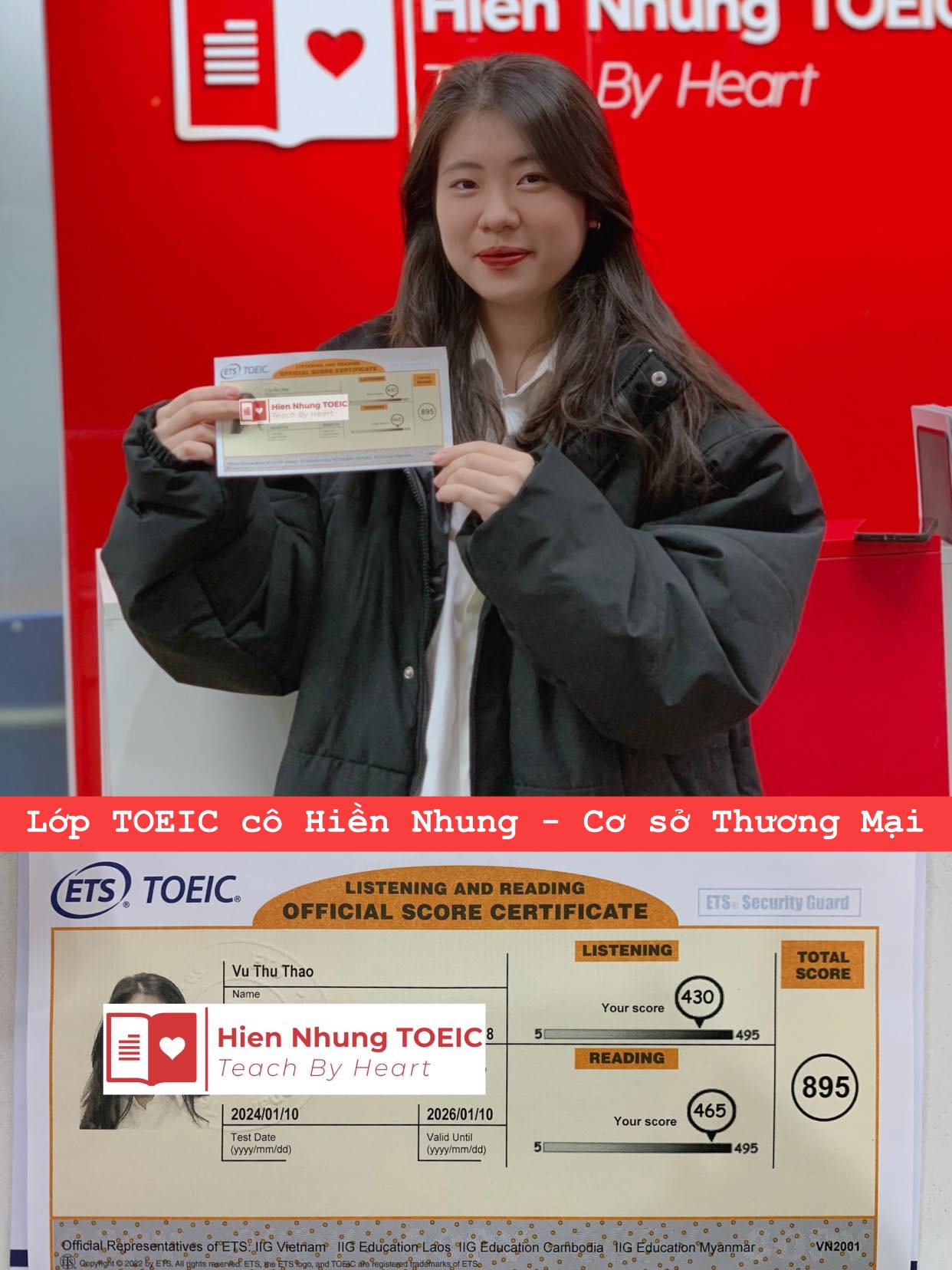 Lớp Toeic Cô Hiền Nhung ảnh 2