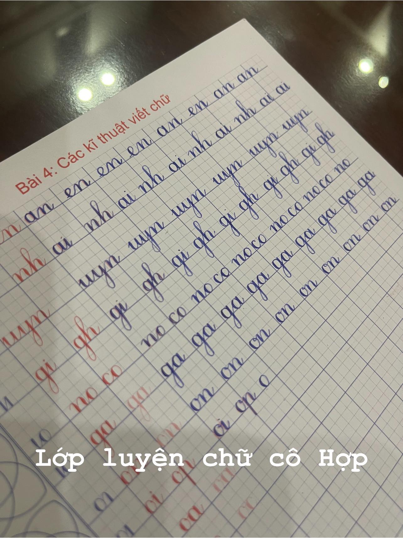 Lớp luyện chữ Cô Hợp ảnh 1