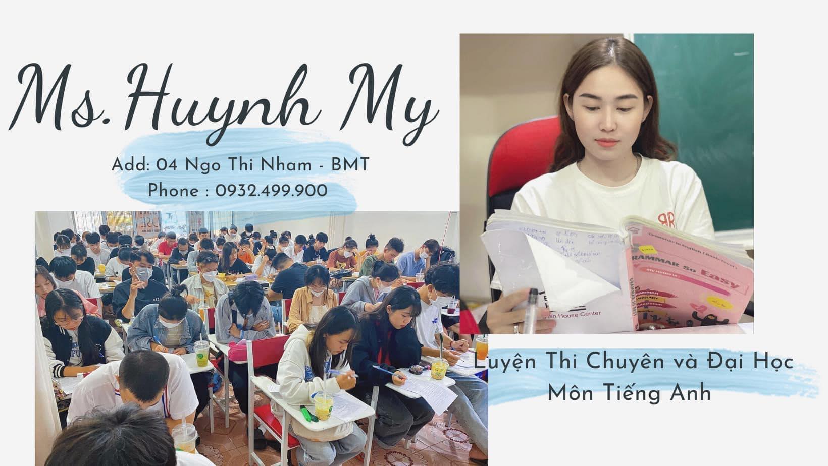 Luyện Thi Đại Học - Tiếng Anh cô Huỳnh My BMT ảnh 1