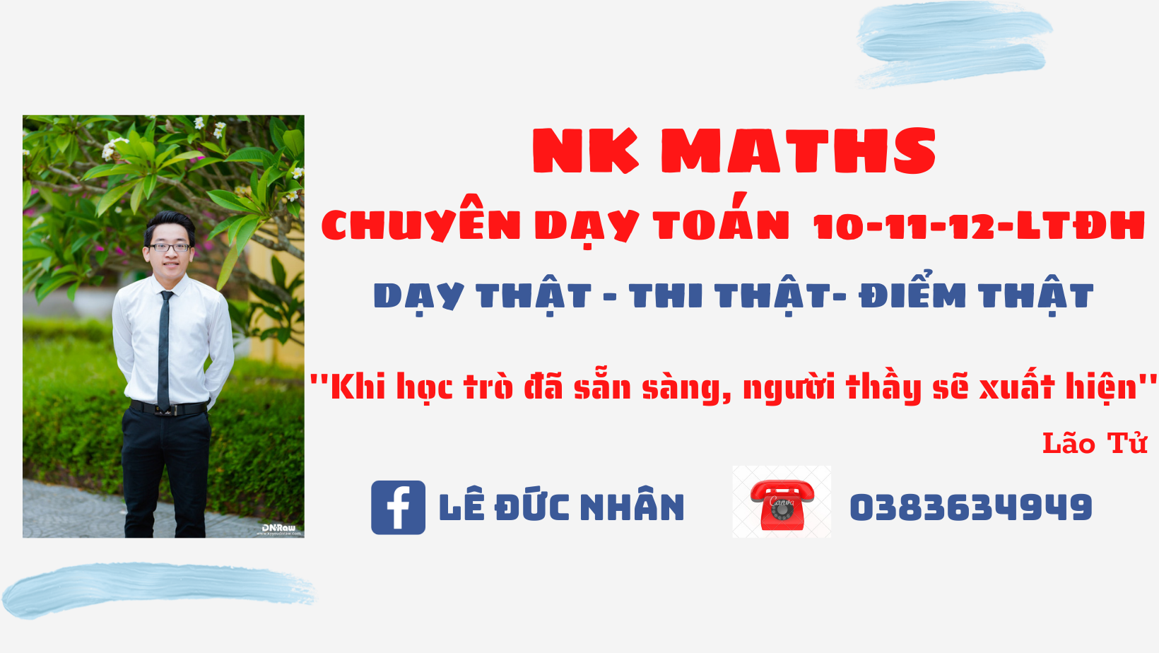 NK MATHS - Lớp Toán thầy Nhân ảnh 1