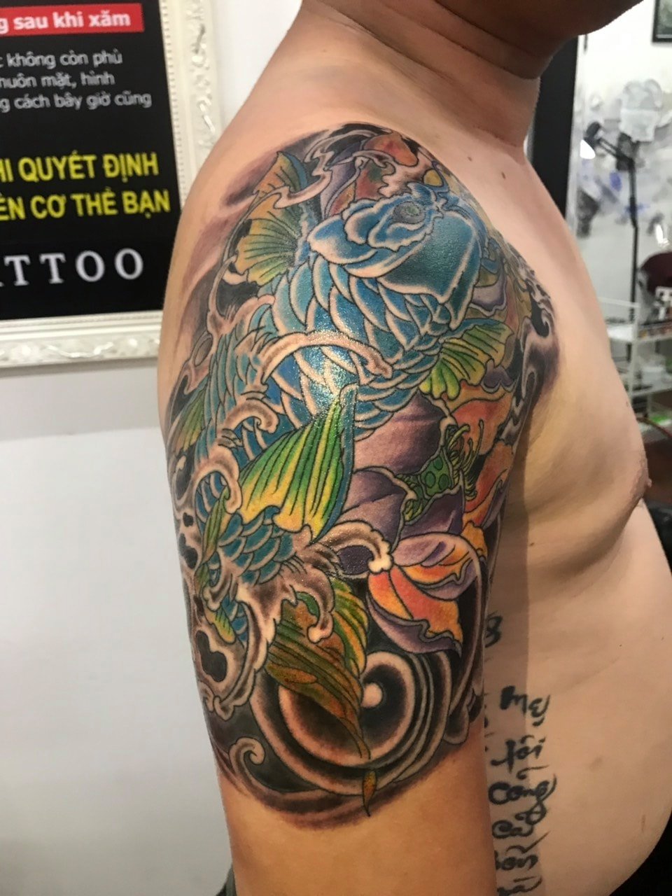 Quang tattoo ảnh 2