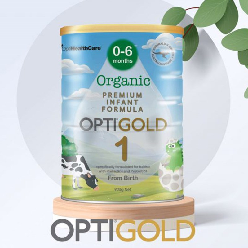 Sữa bột Optigold Organic số 1 900g (0-6 tháng) ảnh 1