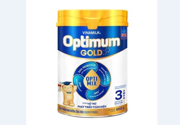 Sữa bột Optimum Gold 3 850g (cho trẻ từ 1 - 2 tuổi) ảnh 1