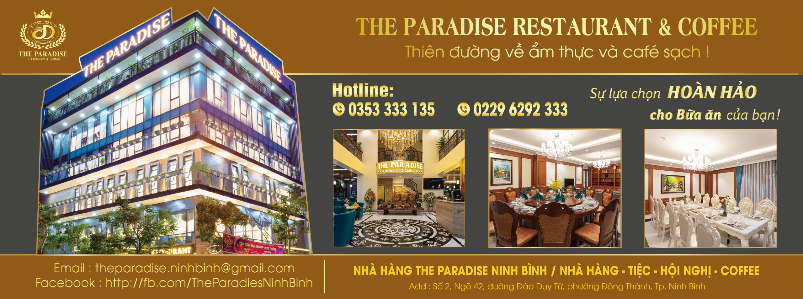 The Paradise Restaurant & Coffee Ninh Binh ảnh 1