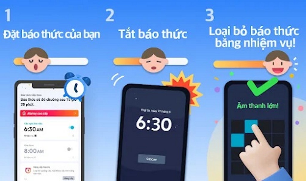 Alarmy - Giải pháp Báo thức ảnh 1