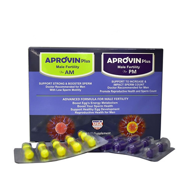 Aprovin Plus – Giảm Dị Dạng, Bổ Tinh Trùng ảnh 2