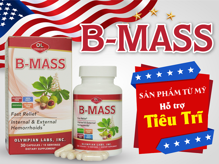 B-Mass - Viên Hỗ Trợ Điều Trị Bệnh Trĩ ảnh 1