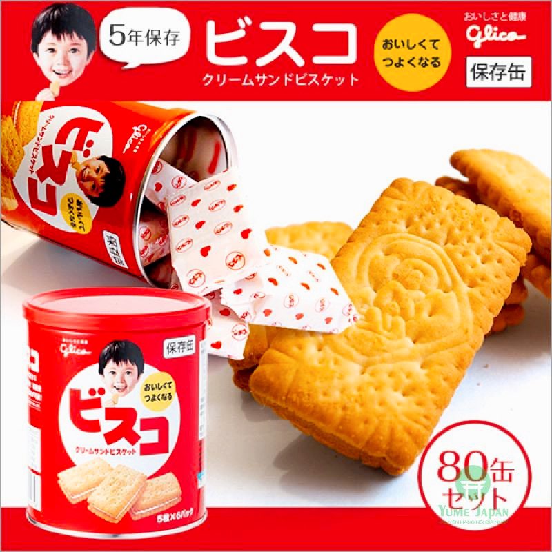 BÁNH QUY KEM ĂN DẶM GLICO ảnh 1