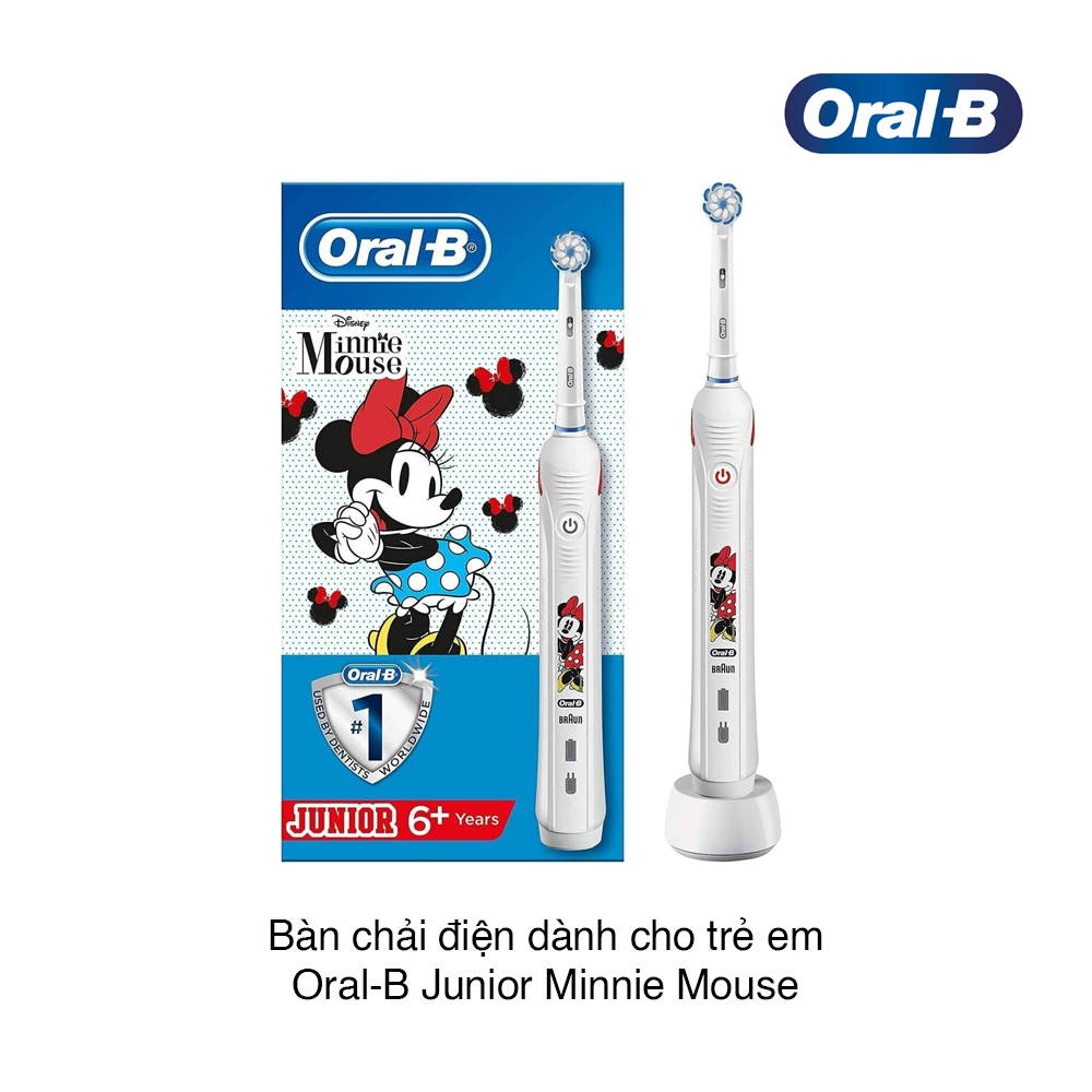 BÀN CHẢI ĐIỆN DÀNH CHO TRẺ EM ORAL-B JUNIOR ảnh 2