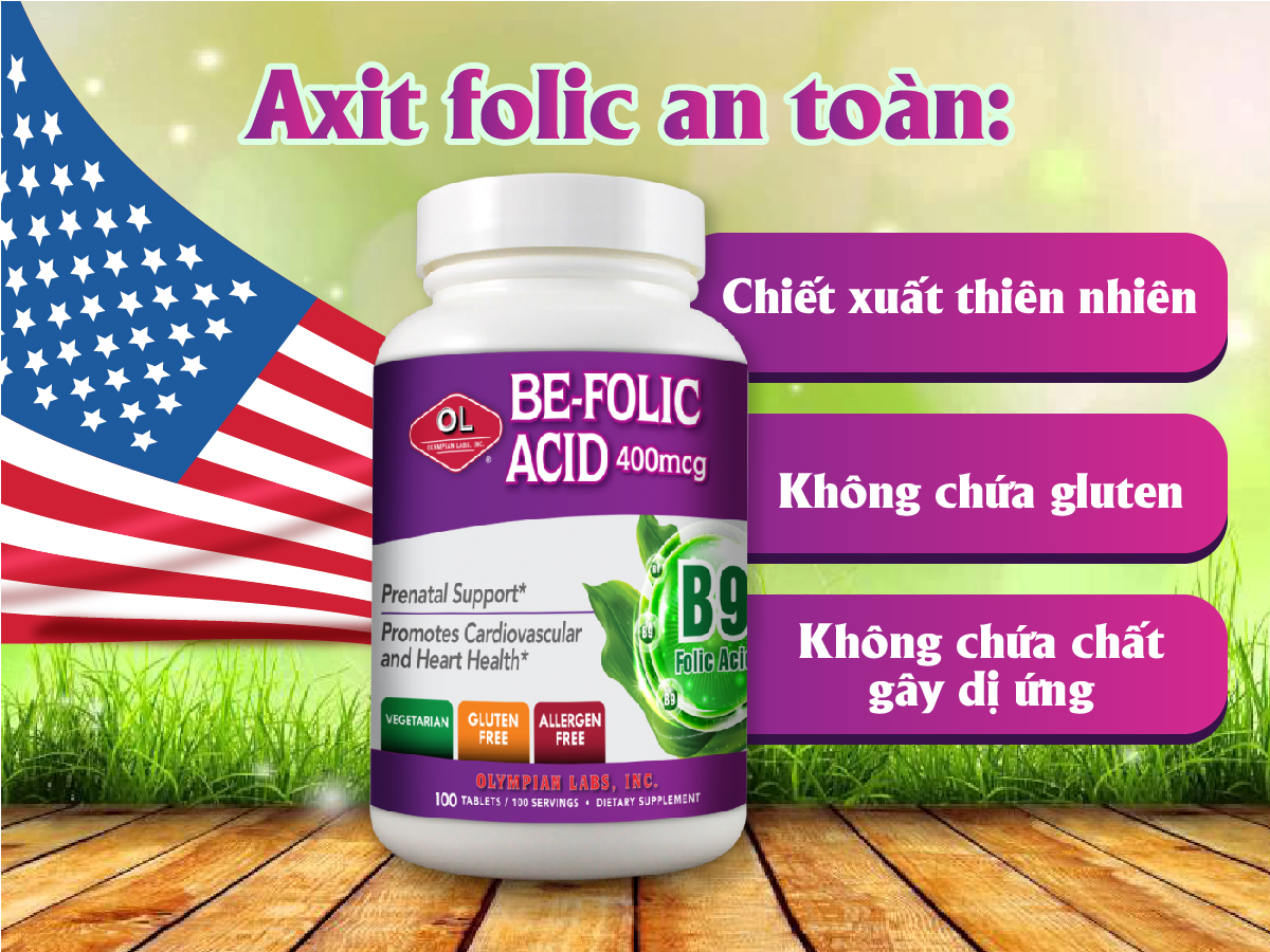 BE - FOLIC ACID ảnh 1