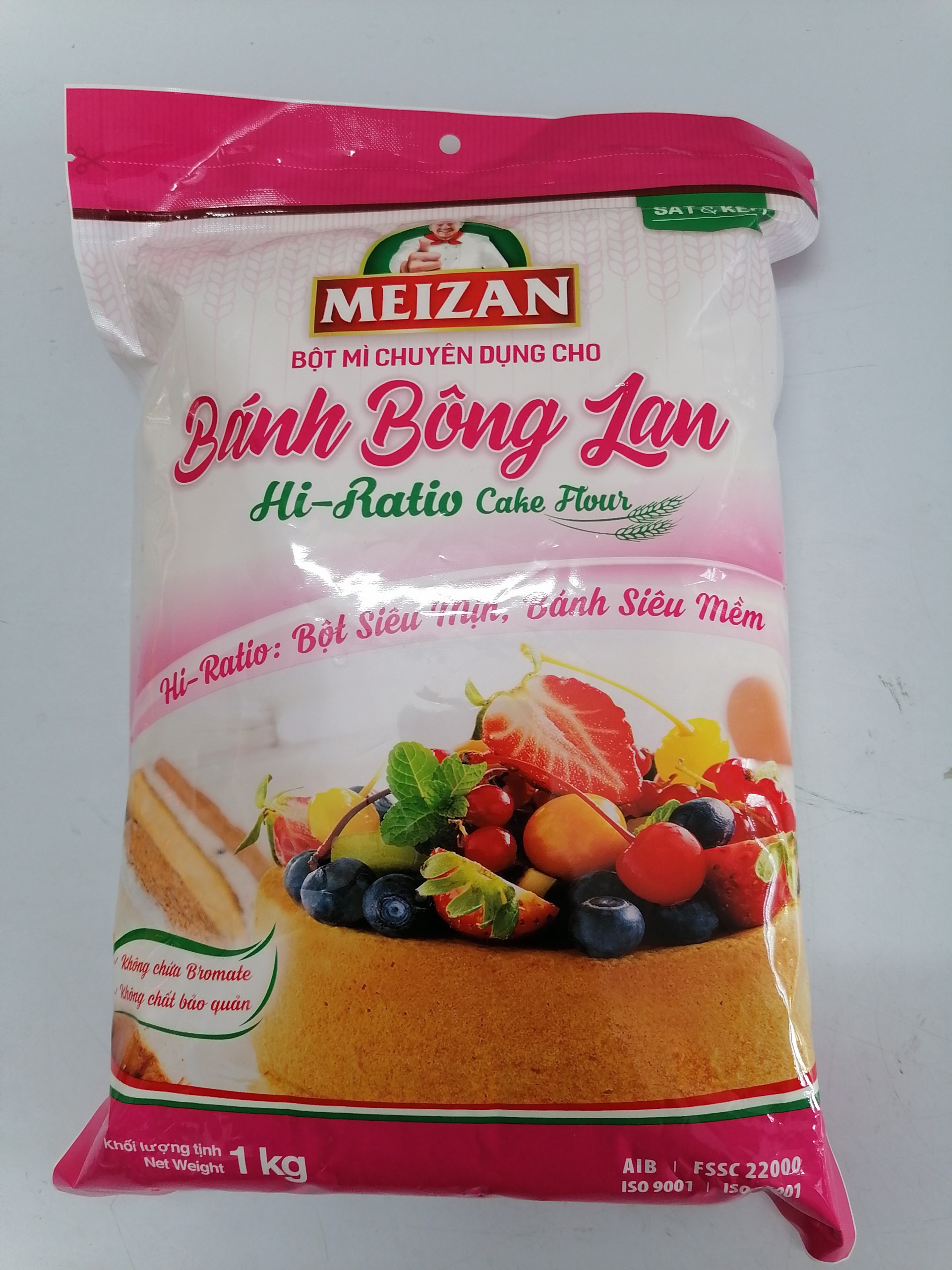 BỘT BÁNH BÔNG LAN SỐ 8 HIỆU MEIZAN ảnh 1