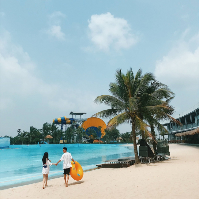 Bãi biển nhân tạo Baara Land Quốc Oai ảnh 2