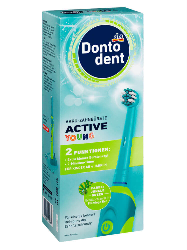 Bàn Chải Điện Dontodent Active Young ảnh 1