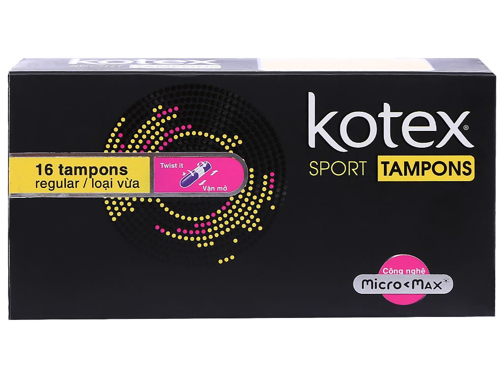 Băng vệ sinh Kotex Luxe Tampons ảnh 2