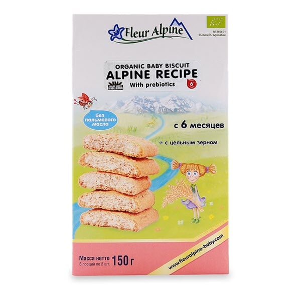 Bánh ăn dặm Fleur Alpine Organic ảnh 1