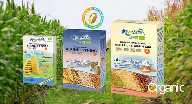 Bánh ăn dặm Fleur Alpine Organic ảnh 2