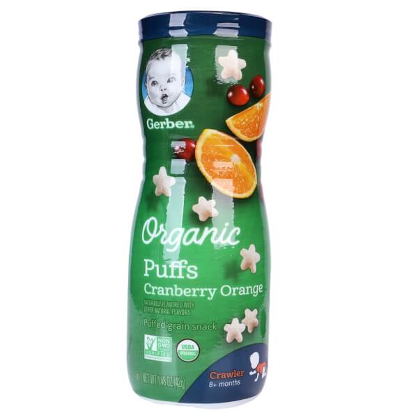 Bánh ăn dặm GERBER Organic ảnh 1